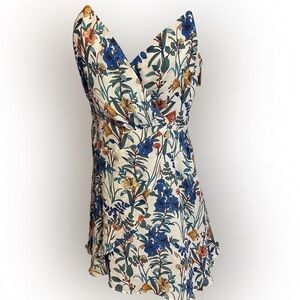 Parker Floral Polyester Sundress L
